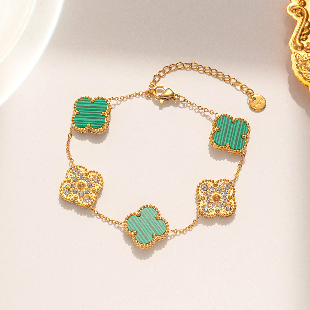 Vierblättriges Armband - Kendall