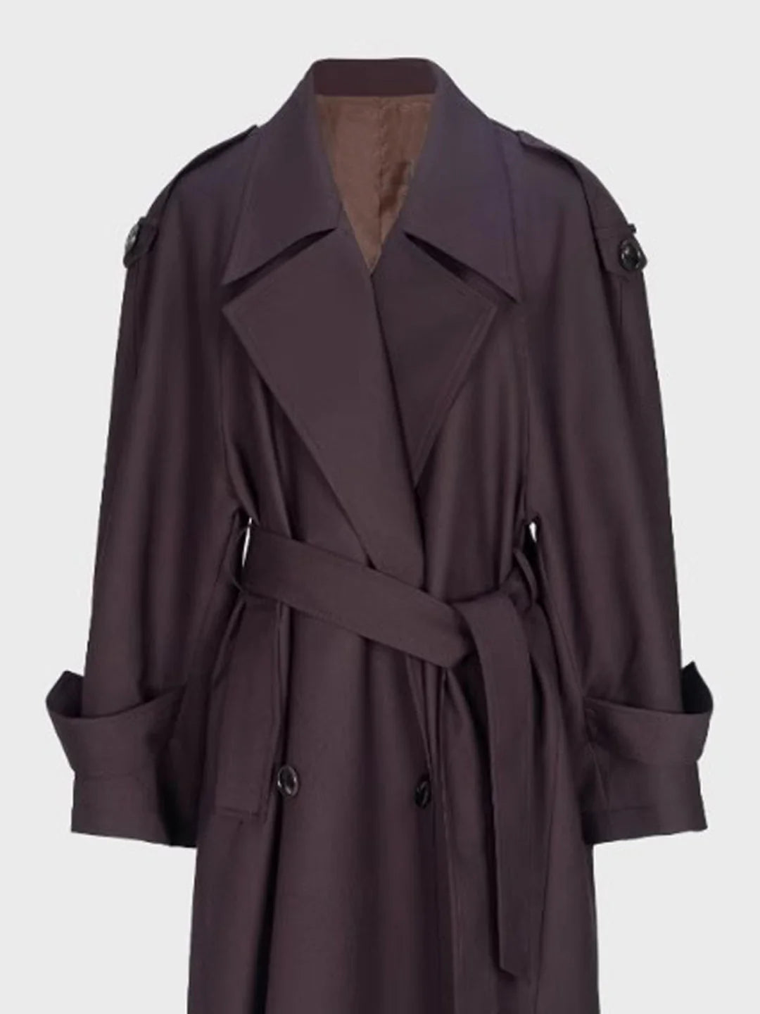 Langer Trenchcoat