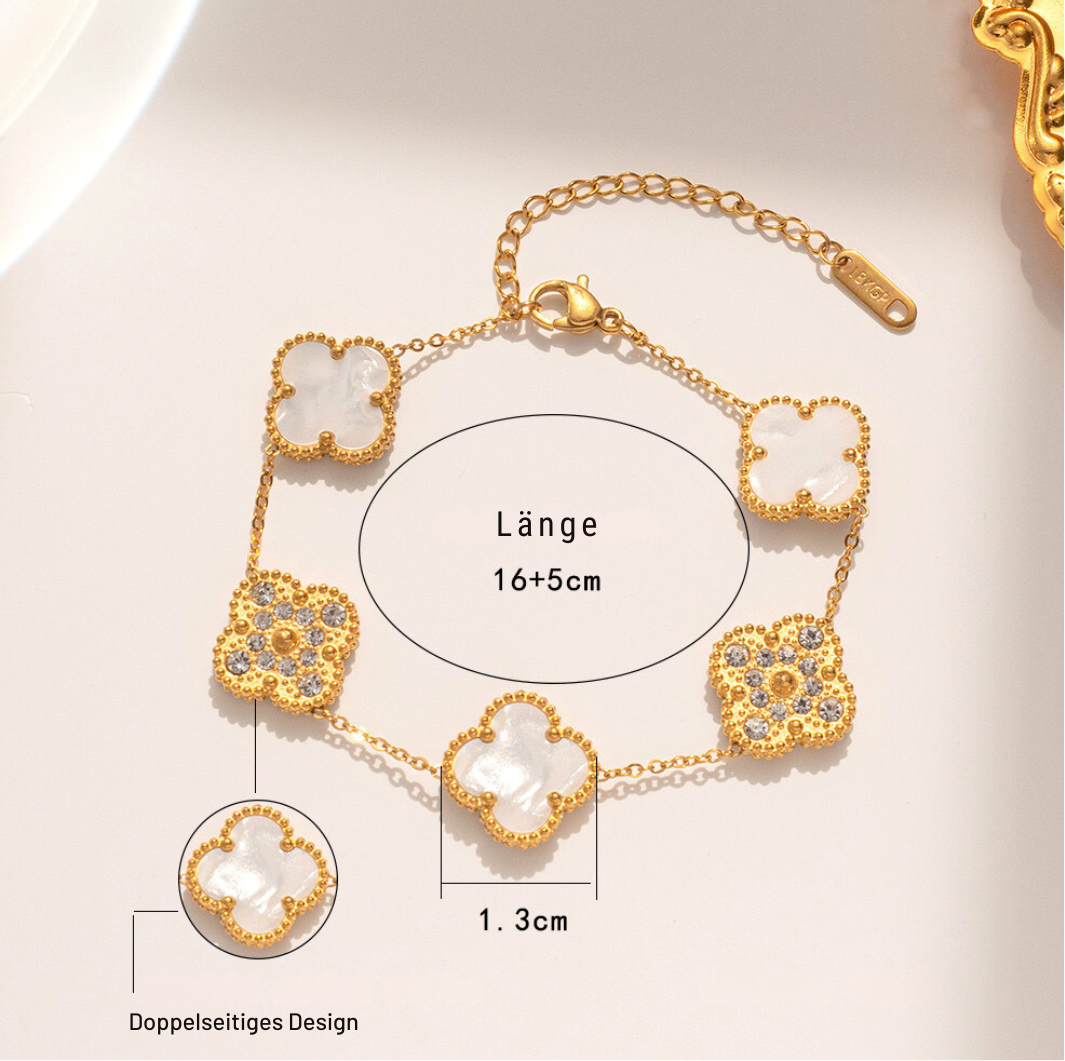 Vierblättriges Armband - Kendall