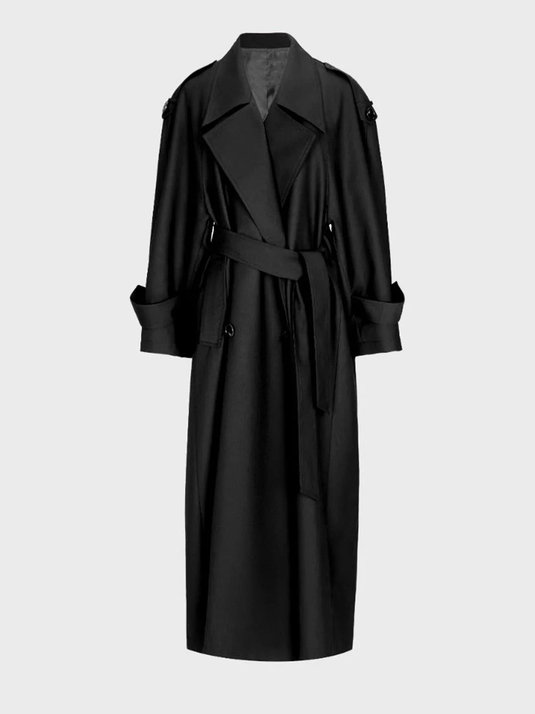 Langer Trenchcoat