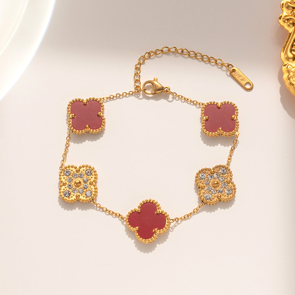 Vierblättriges Armband - Kendall