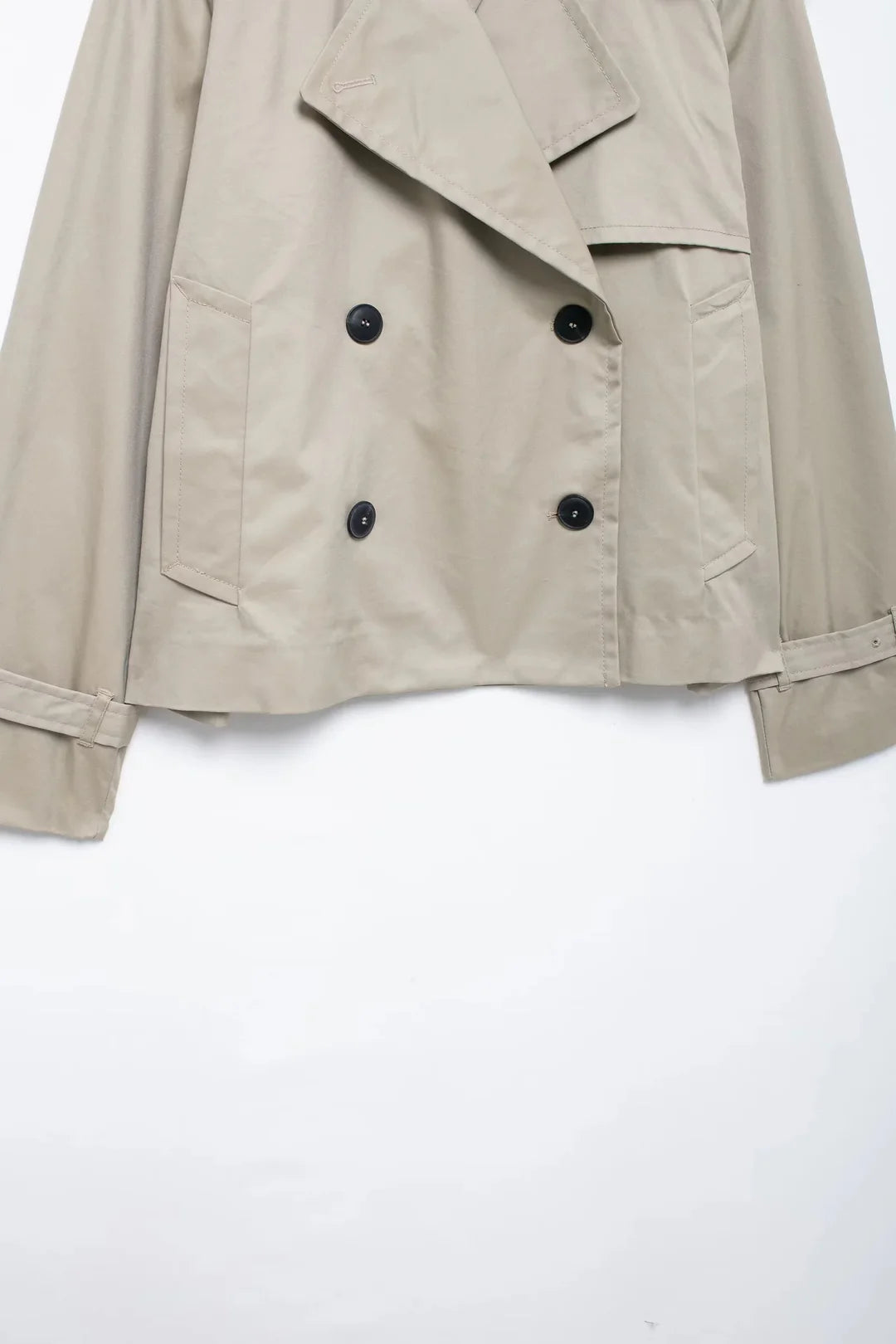 Kurzer Trenchcoat