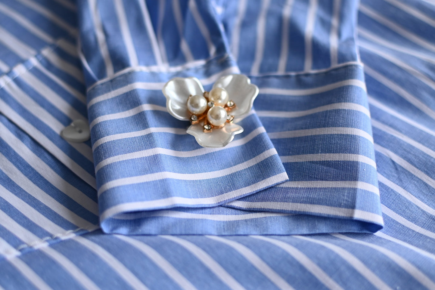 Perlen-Knopfbedeckung