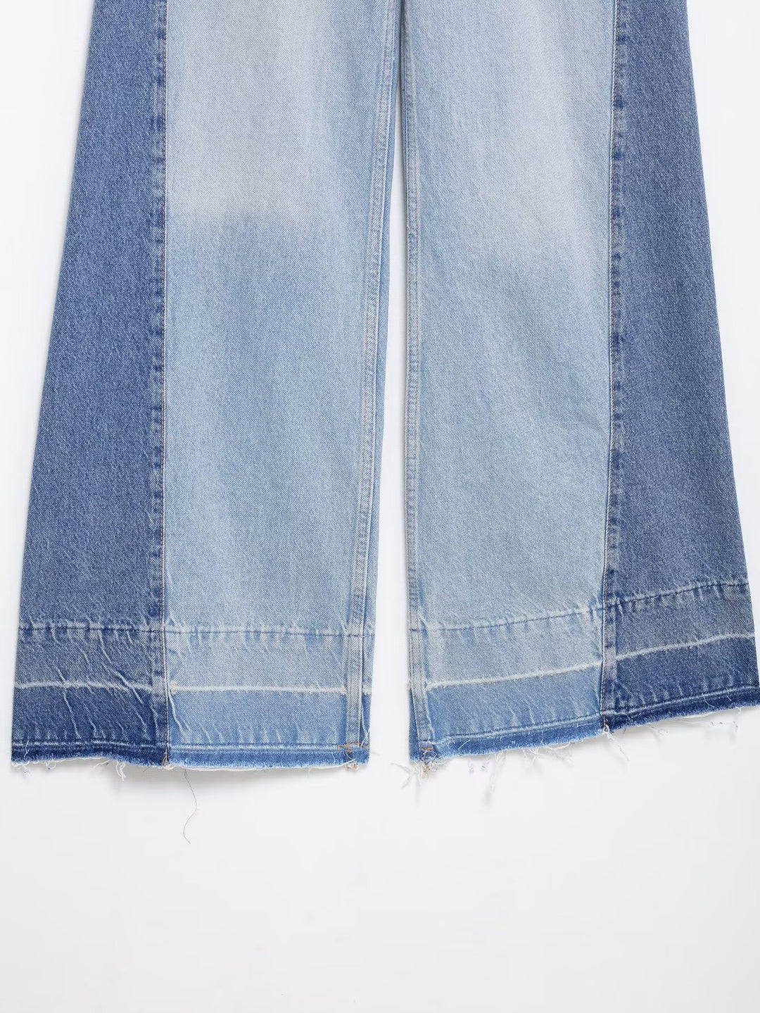 Zweifarbige Jeans