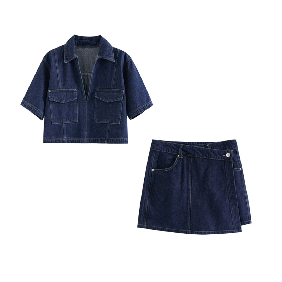 DenimCharm - Zweiteiliges Set
