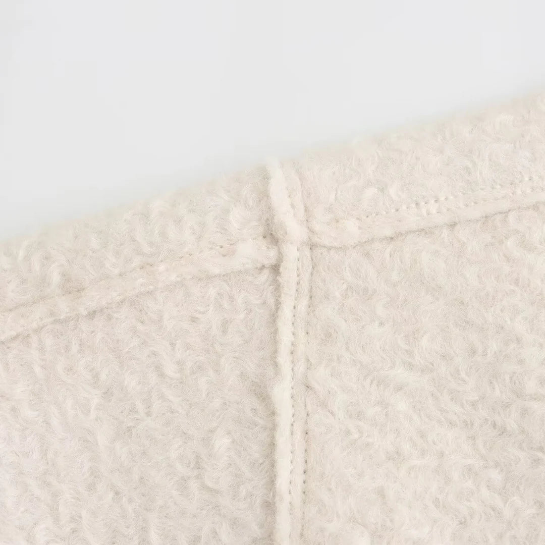 Cozy Pullover mit Stehkragen