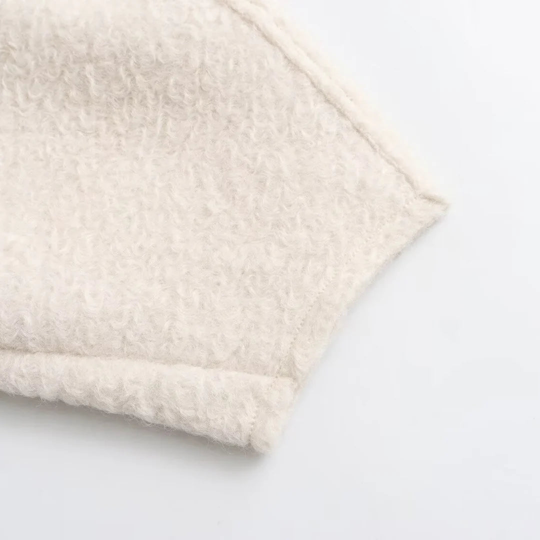 Cozy Pullover mit Stehkragen