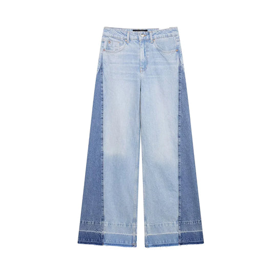 Zweifarbige Jeans