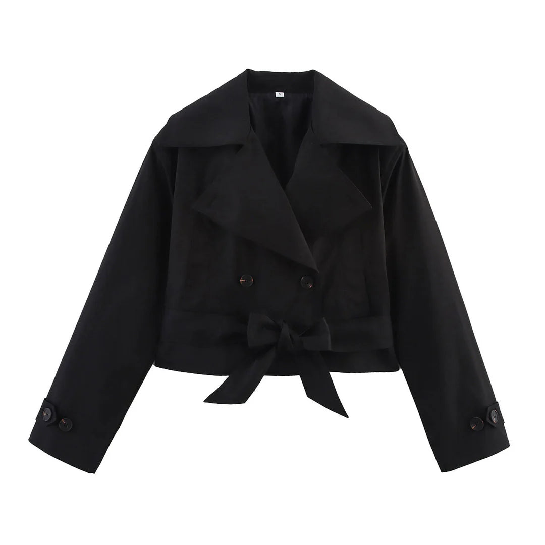 Kurze Herbstjacke