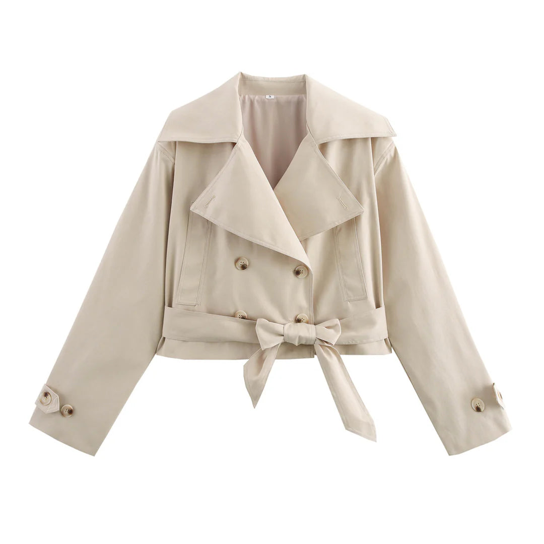 Kurze Herbstjacke