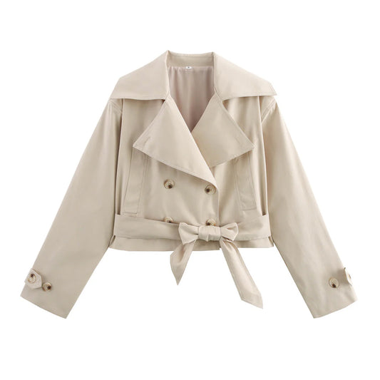 Kurze Herbstjacke
