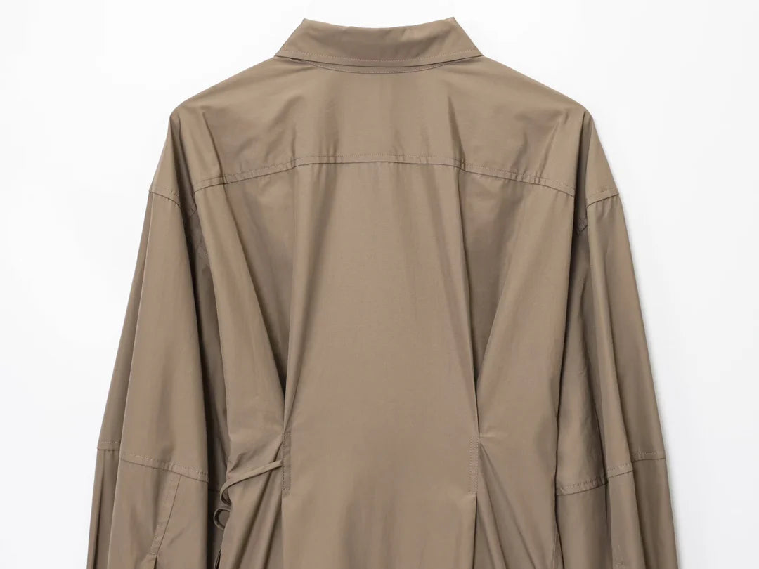 Asymmetrisches Hemdkleid