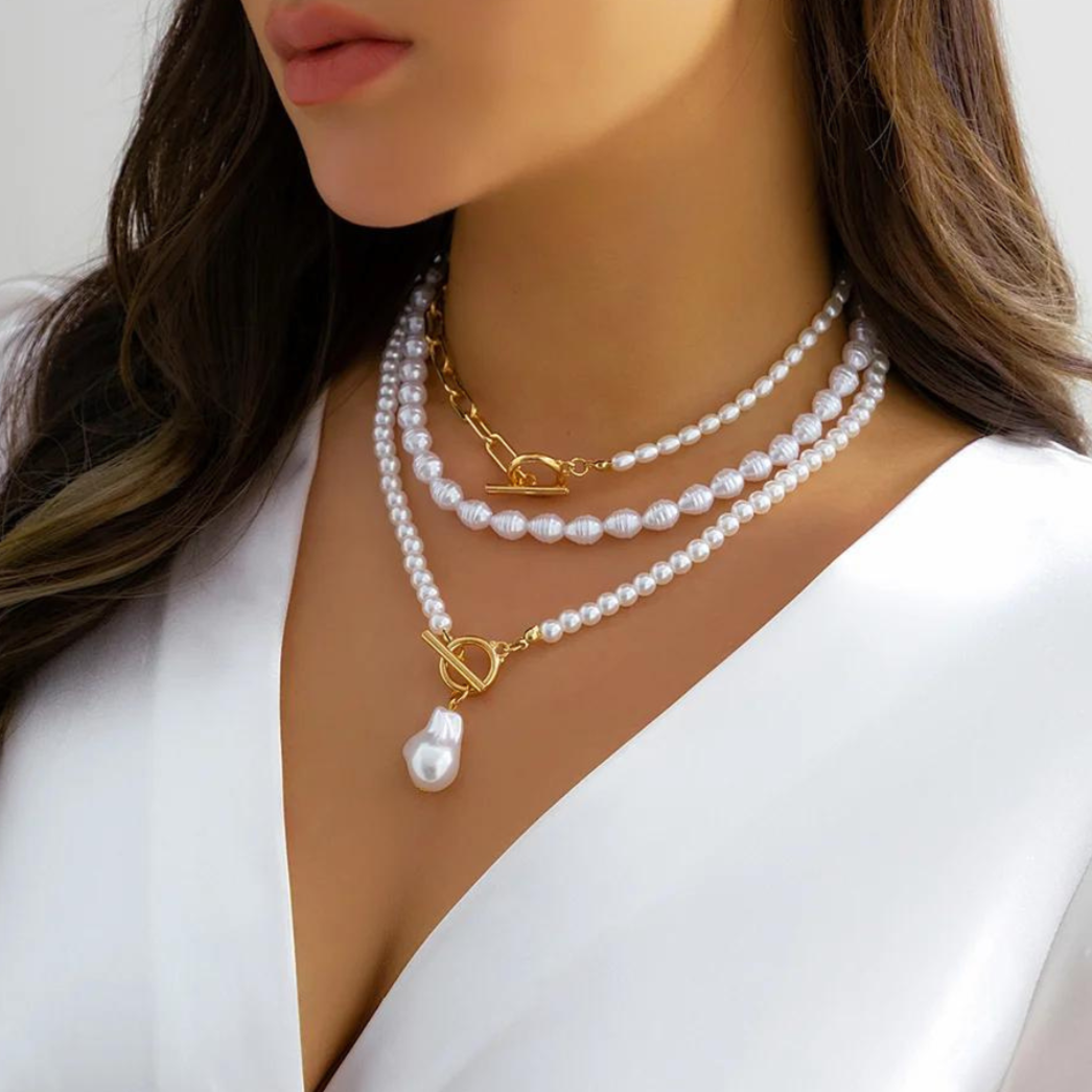 Ketten Set - Pearl