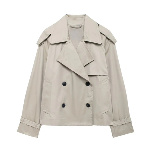 Kurzer Trenchcoat