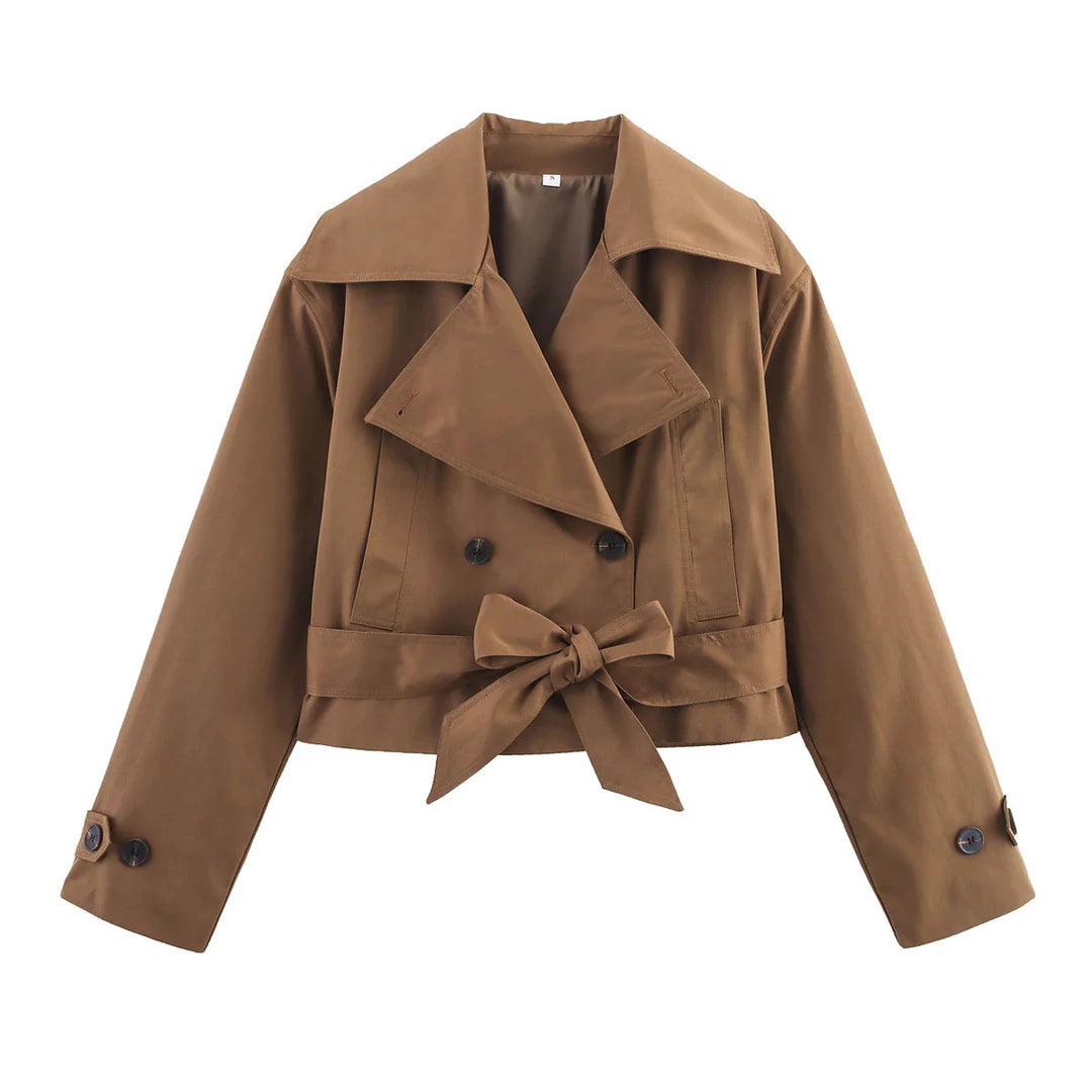 Kurze Herbstjacke