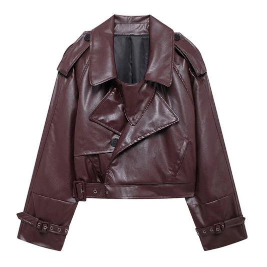 Kurze Motorradjacke