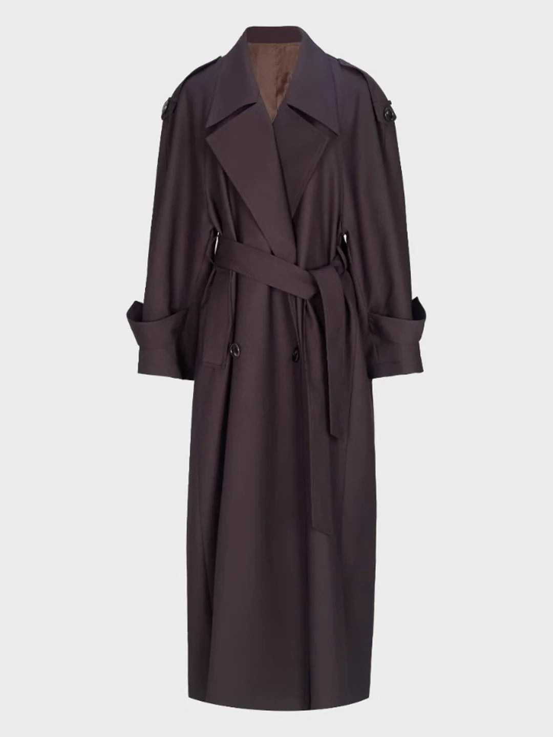 Langer Trenchcoat