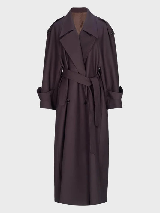 Langer Trenchcoat