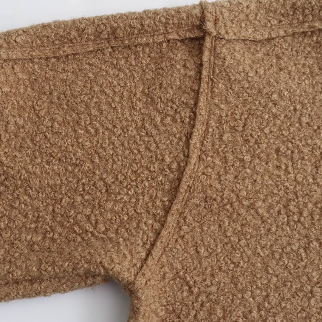 Cozy Pullover mit Stehkragen