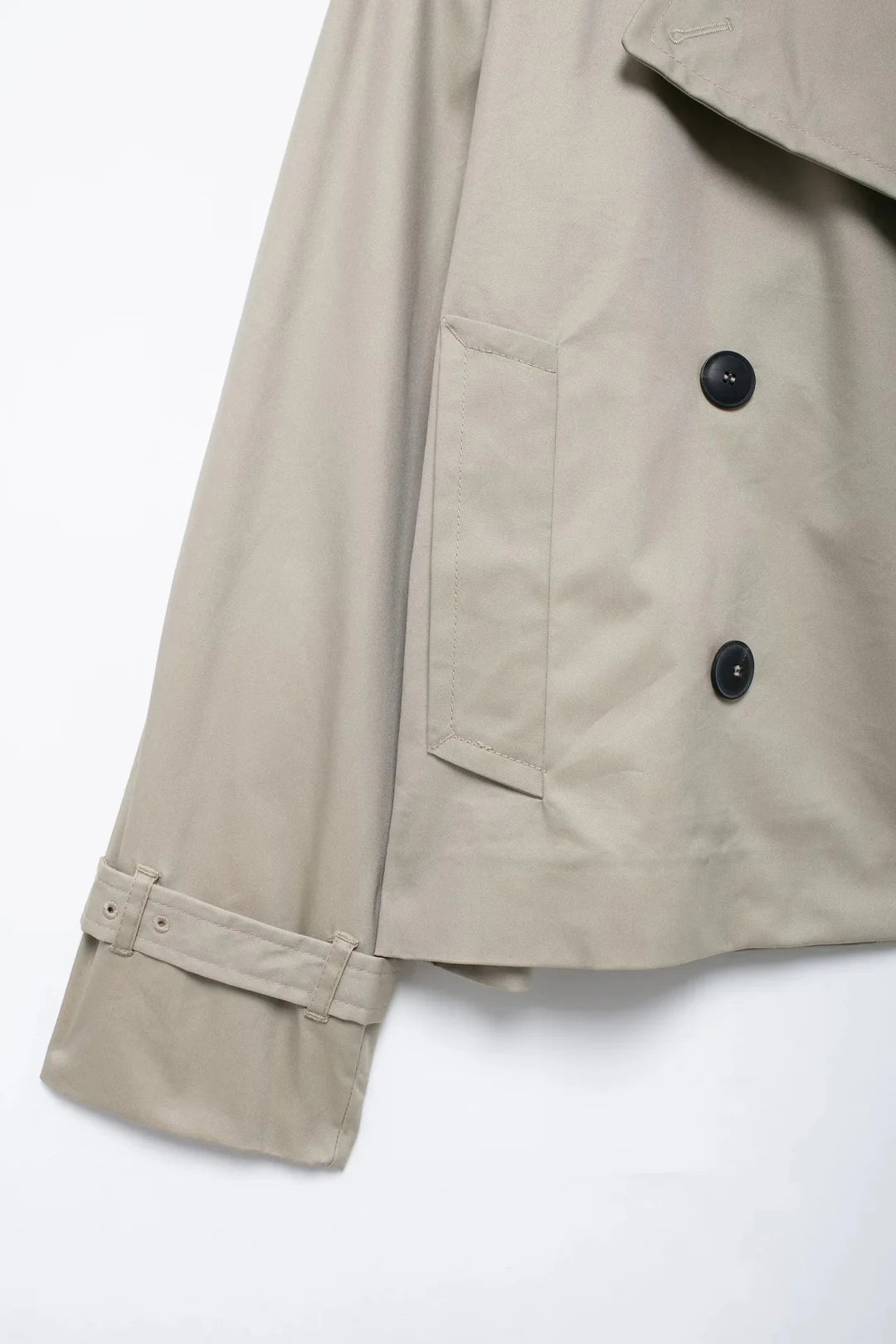 Kurzer Trenchcoat